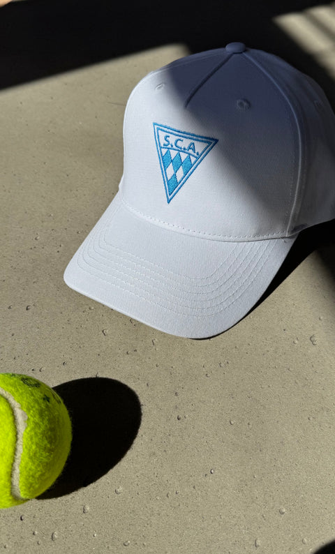 Weiß Blau Cap