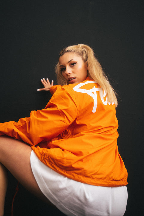 Fella.coacha - hot orange