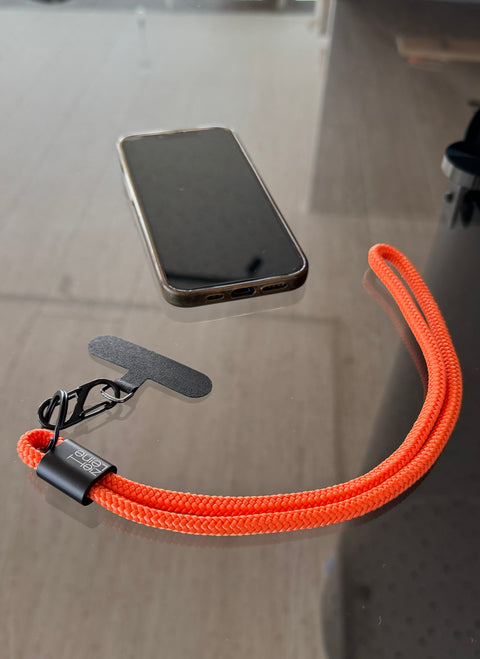telephone leine hot orange